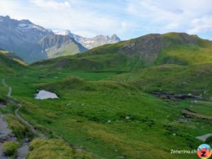 Blick zurück zur Etappe 3: Val Scardada