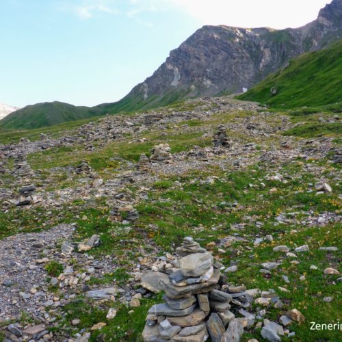 Steinhaufen Alpe di Motterascio