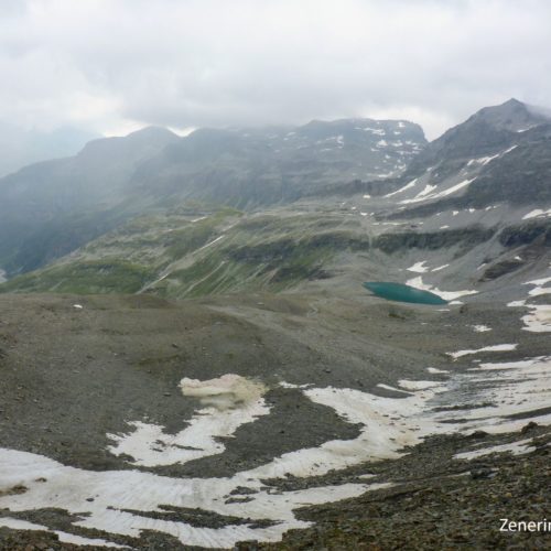 Canalgletscher und Canalsee