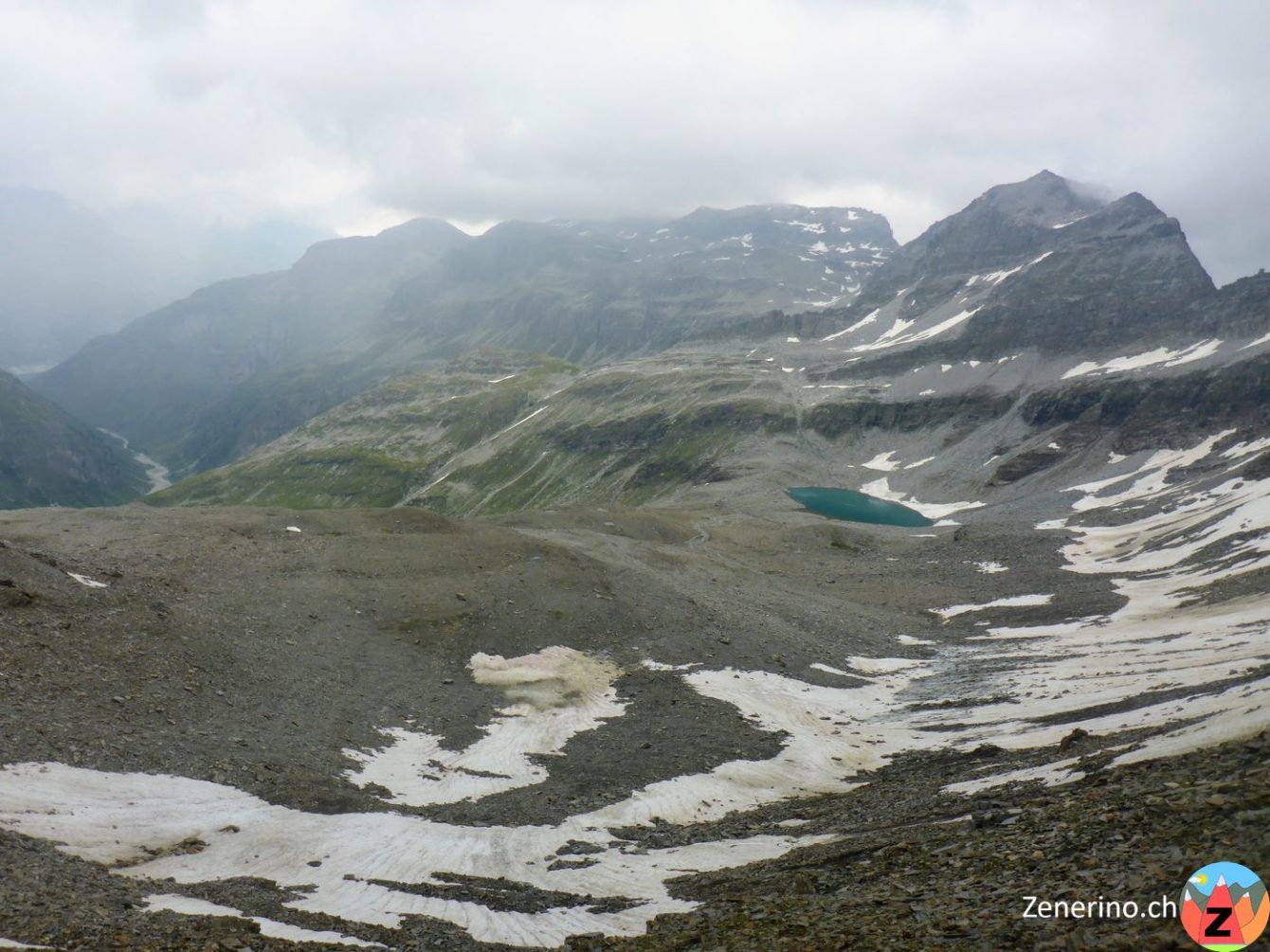 Canalgletscher und Canalsee