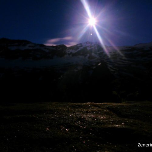 Morgenstimmung auf der Zapporthütte