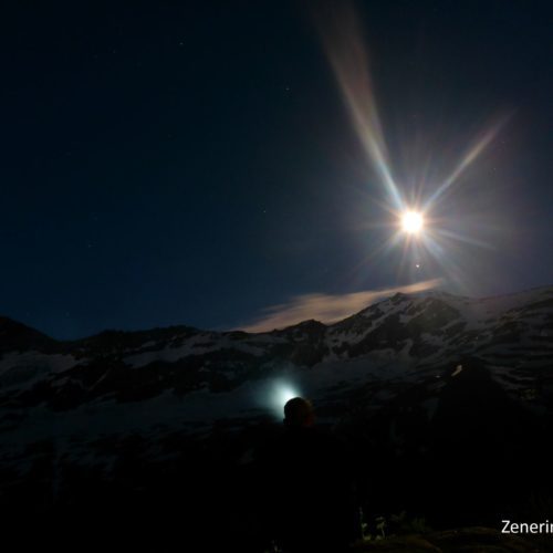 Morgenstimmung auf der Zapporthütte
