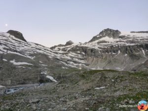 Rheinwaldhorn in der Morgendämmerung