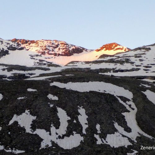 Sonnenaufgang Adulagruppe