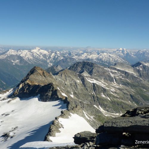 Ausblick Rheinwaldhorn