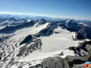 Paradiesgletscher und Rheinquellhorn