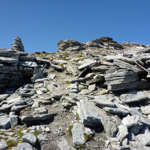 Letzten Meter auf den Pizzo Cassinello