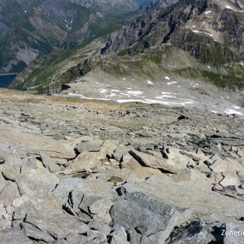 Blick zurück zum Passo Soreda