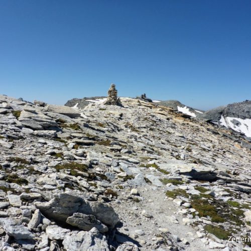 Gipfelsteinmann Pizzo Cassinello
