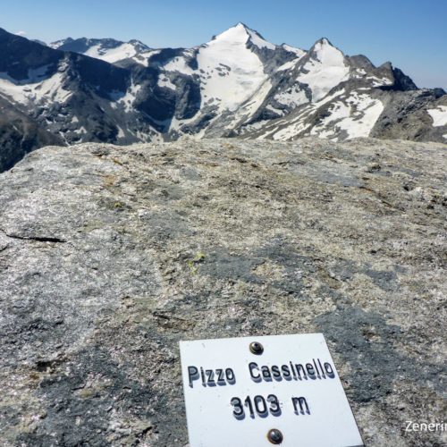 Ausblick Pizzo Cassinello 3103m ü.M.