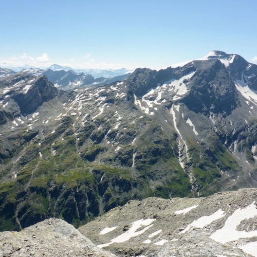 Ausblick Richtung Canaltal und Güferhorn