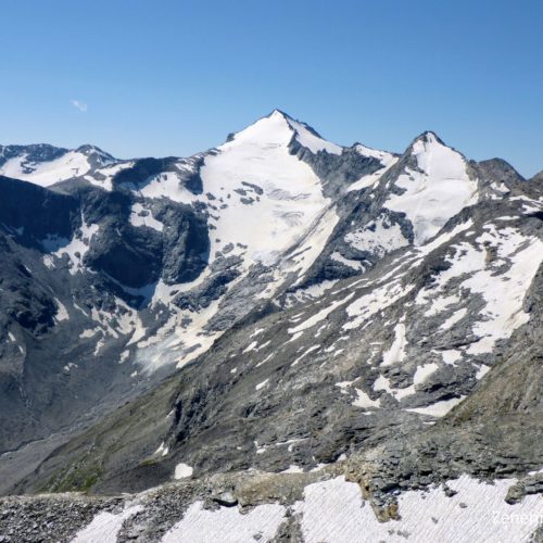 Rheinwaldhorn/Adula und Läntagletscher