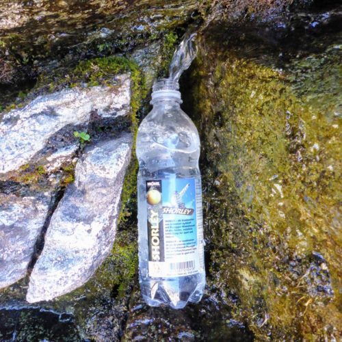 Wasserreserven auffüllen mit Quellwasser