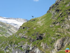 Materiallieferung Zapporthütte - Super Puma