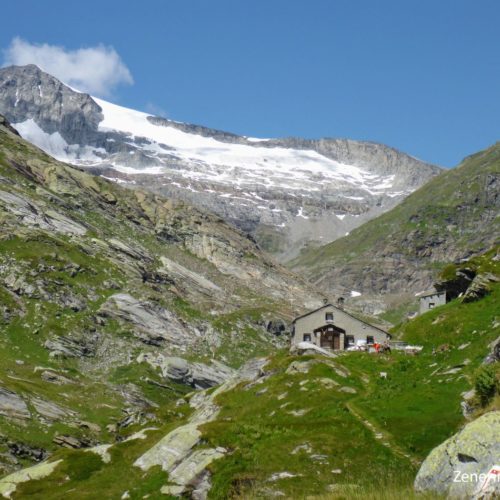 Zapporthütte und Rheinwaldhorn