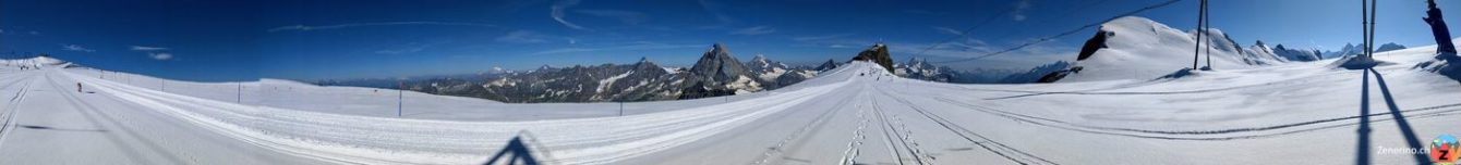 Panorama Breithornplateau