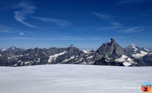 Mont Brulé, Dent d'Hérens, Matterhorn