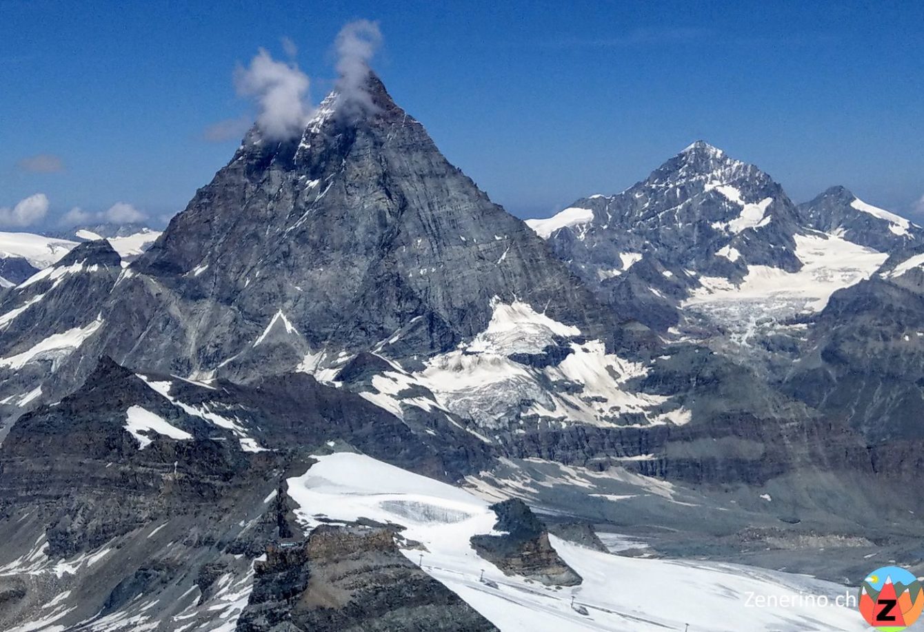 Matterhorn und Dent Blanche