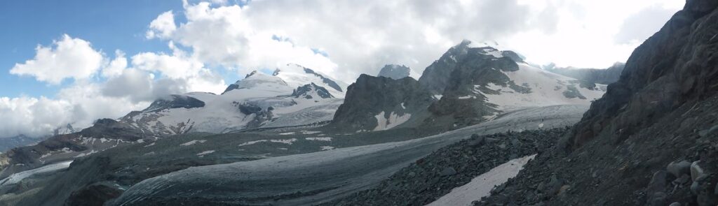Strahlhorn, Rimpfischhorn, Allalinhorn
