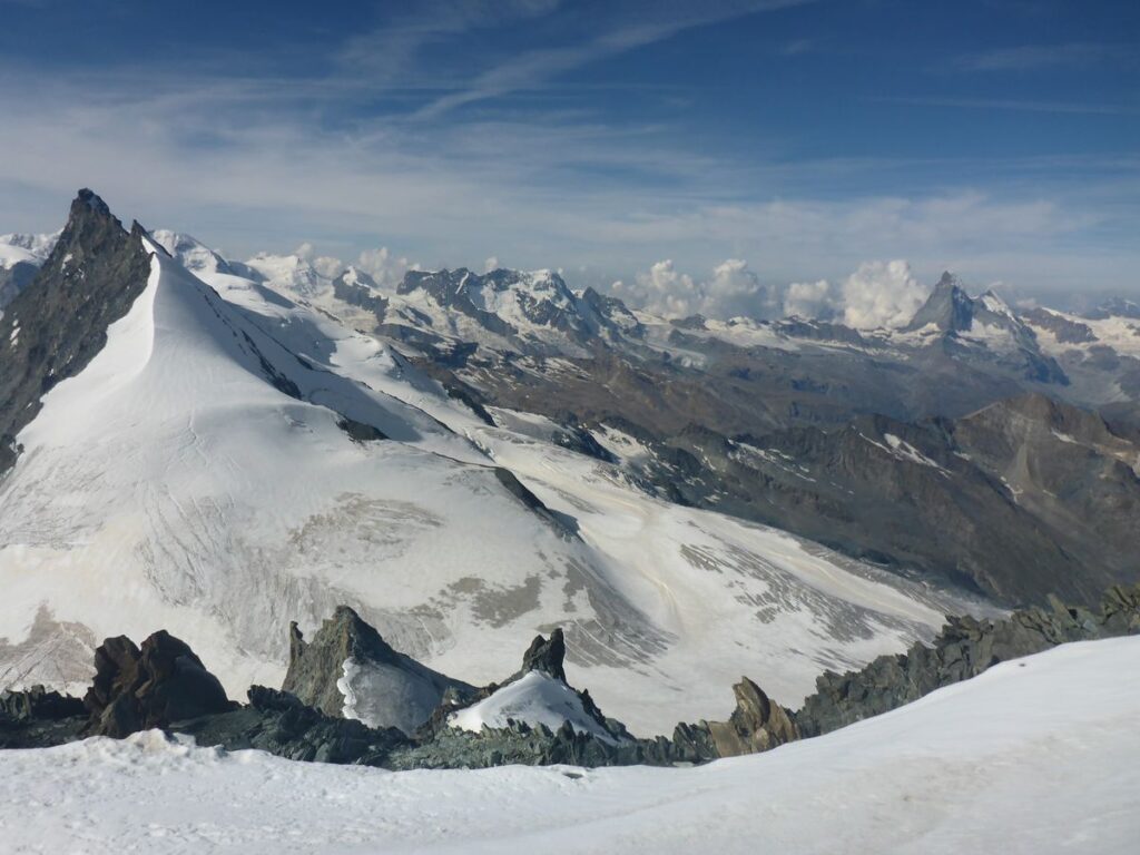 Monte Rosa und Matterhorn