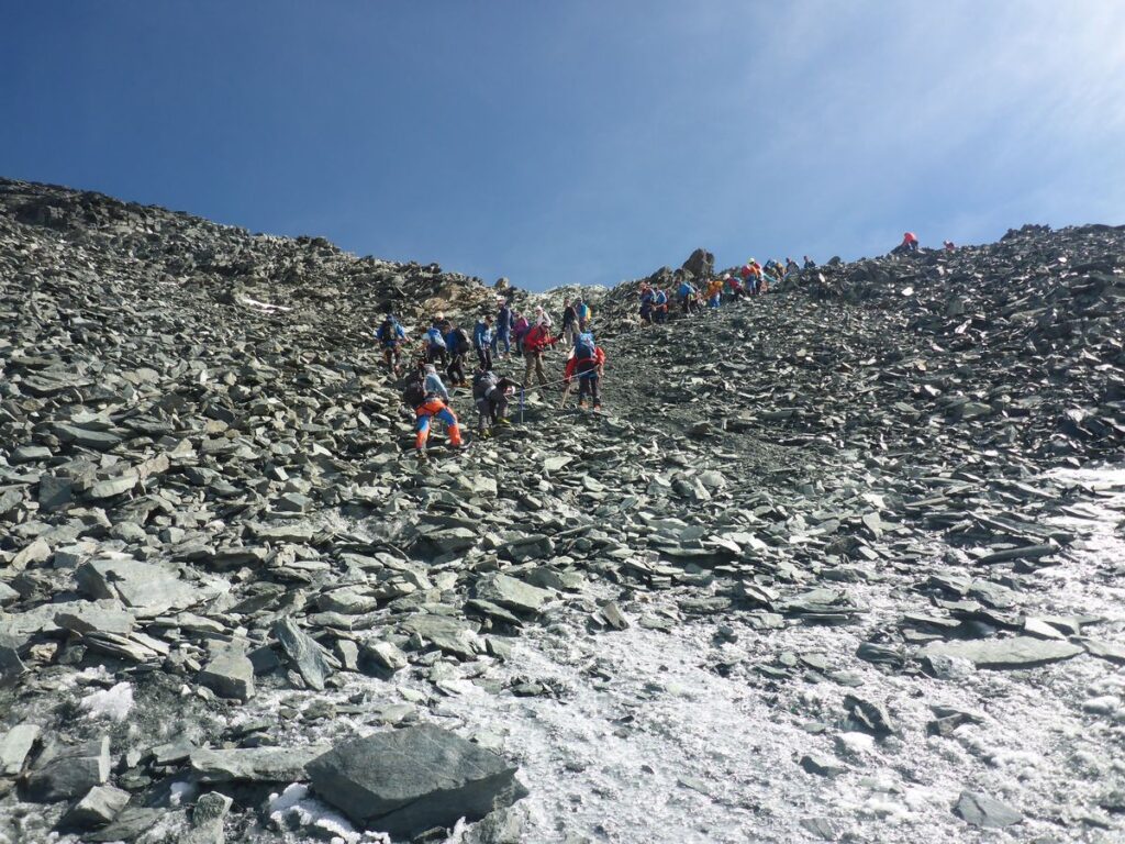 Fast wie am Everest