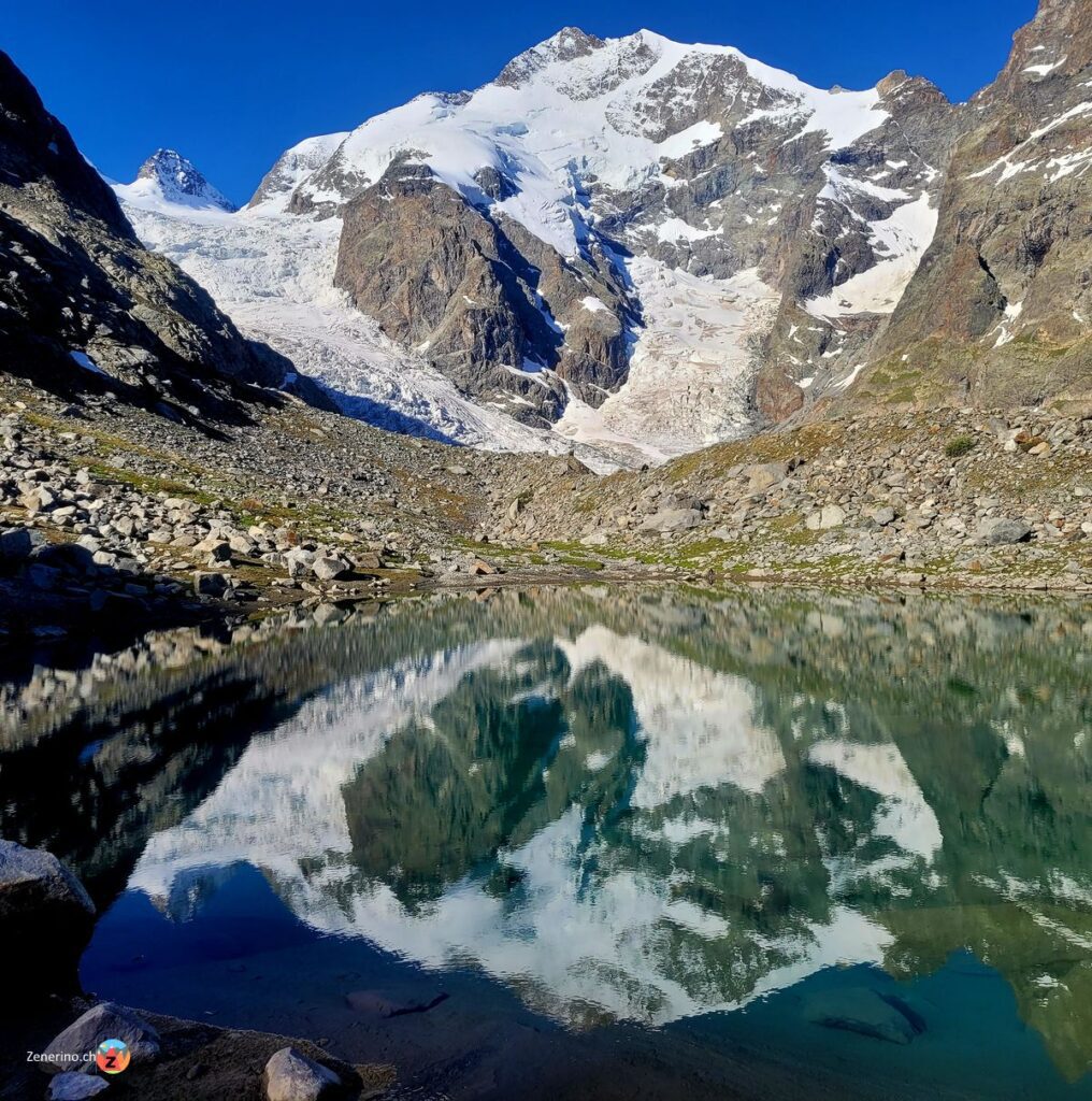 Lej da l'Isla und Piz Bernina