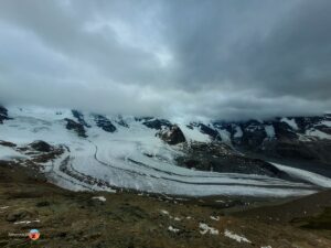 Wolkenpanorama Berninagruppe