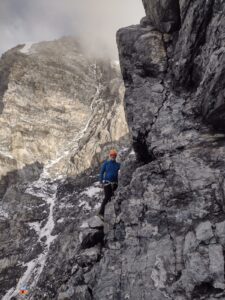 Klettern am Ortler Hintergrat