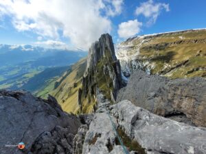 4. Seillänge Schmales Südrippli